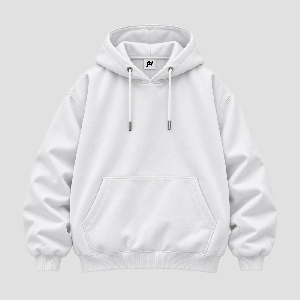 Áo Hoodie trắng FOVA Áo Hoodie trắng FOVA
