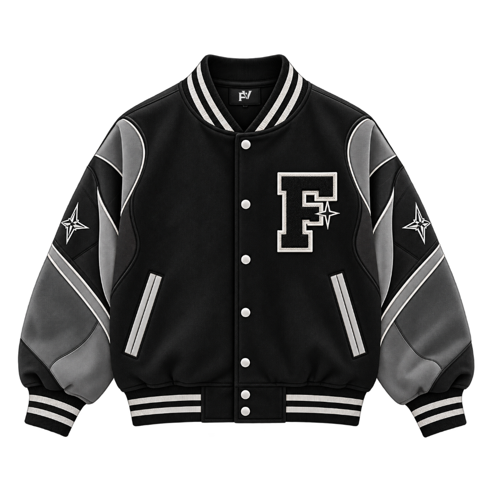 19 Áo Khoác Varsity Streetwear FW Tech