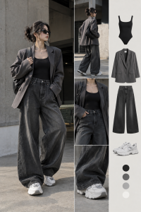 phong cách streetwear dành cho nữ đường phố thời thượng