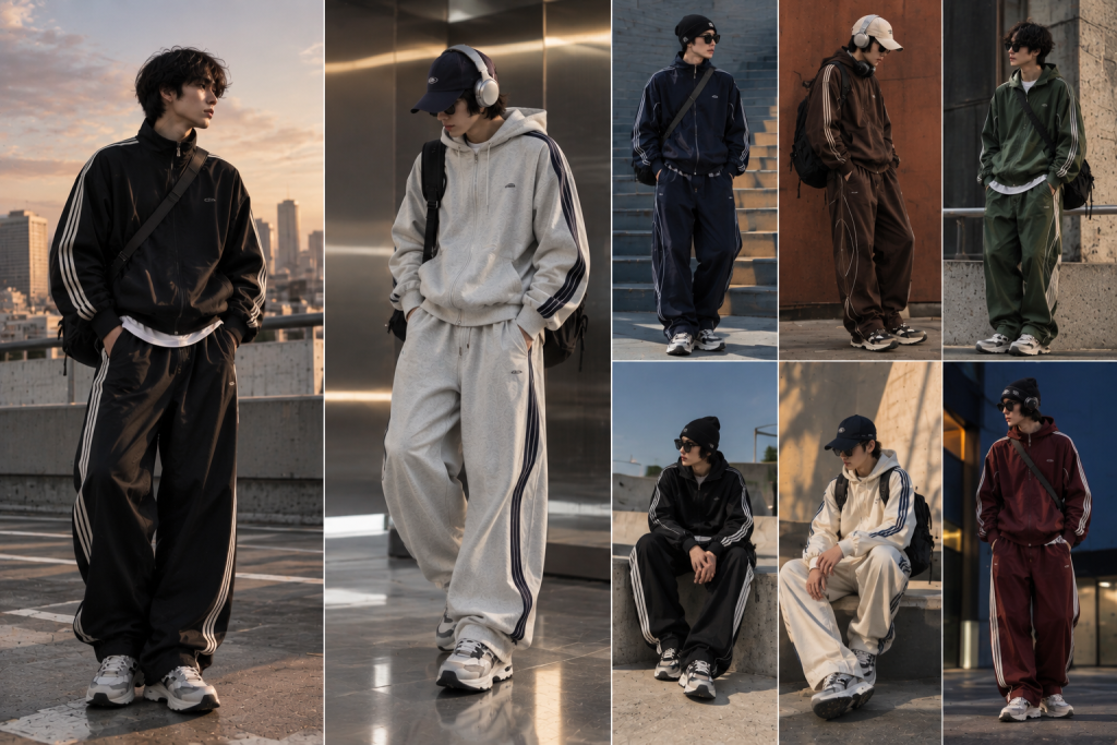 Bộ đồ thể thao (tracksuit) streetwear