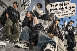 phối đồ streetwear unisex