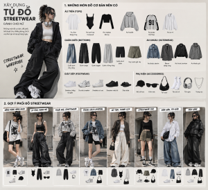 tủ streetwear cho nữ